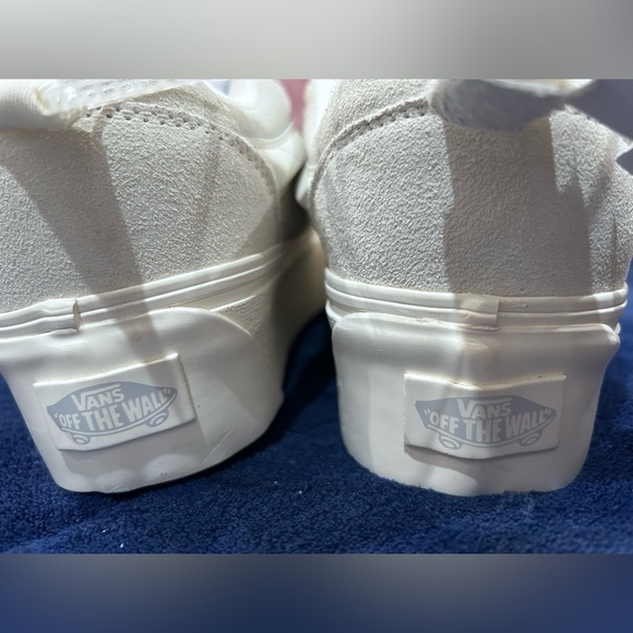 Vans Cream Canvas Sneakers - Picture 4 of 12